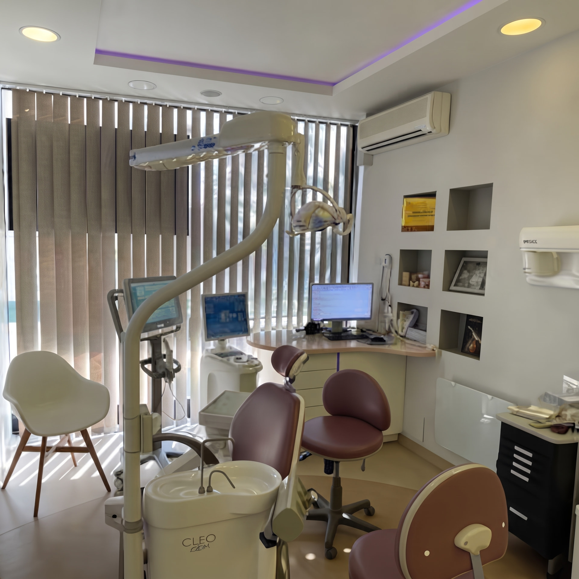 Dental treatment room at Stunning Smile Clinic, West Ealing