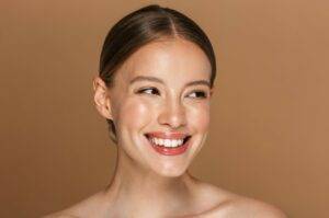 Woman receiving anti-wrinkle in Ealing clinic for smoother skin and wrinkle reduction 