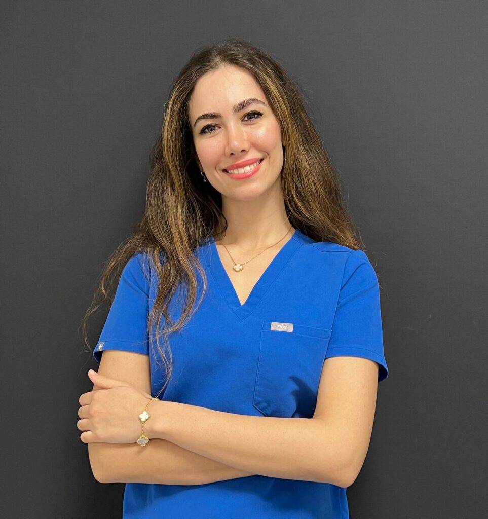Dr Melika Mortazavi providing gentle endodontic care